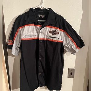 Vintage Harley-Davidson work shirt